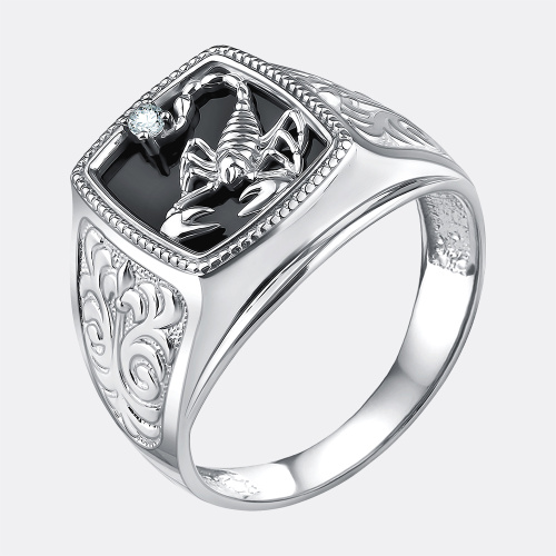 картинка Кольцо Ювелирный завод «TALANT» из серебра 925 пробы от ювелирной компании Арт