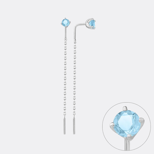 картинка Серьги из серебра 925 пробы от ювелирной компании Арт