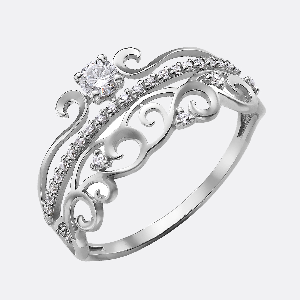 картинка Кольцо Ювелирная компания СОРОКИН из серебра 925 пробы от ювелирной компании Арт