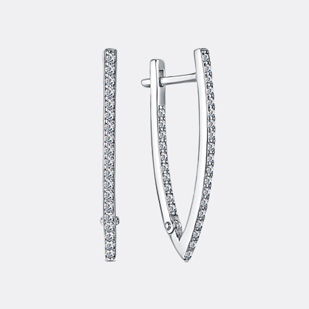 картинка Серьги Вознесенский ювелирный завод из серебра 925 пробы от ювелирной компании Арт