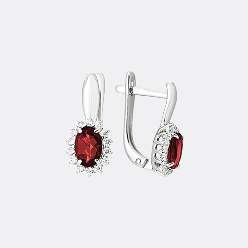 картинка Серьги из серебра 925 пробы от ювелирной компании Арт