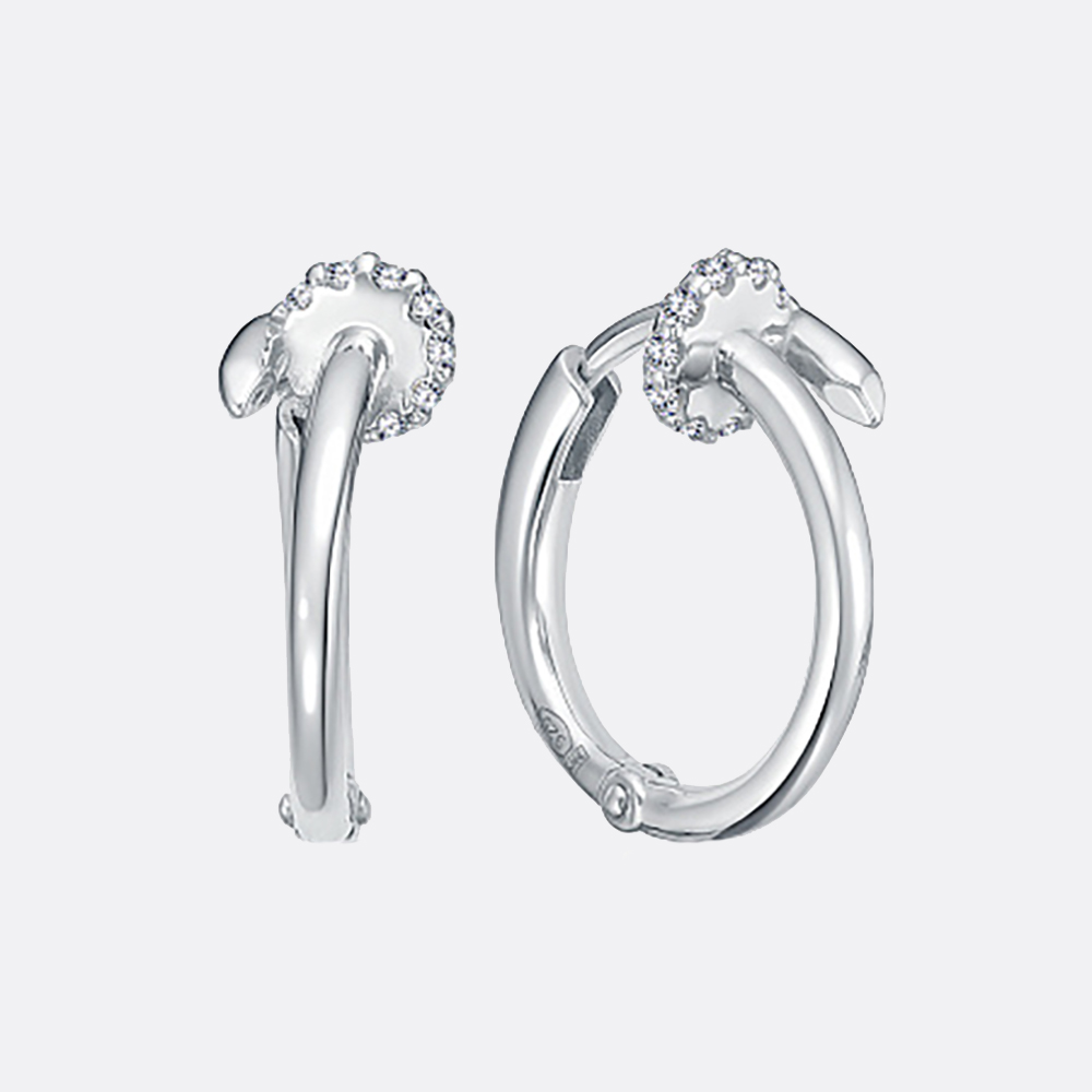 картинка Серьги из серебра 925 пробы от ювелирной компании Арт