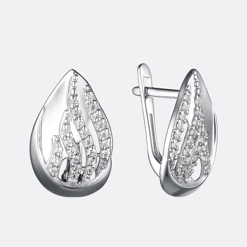 картинка Серьги из серебра 925 пробы от ювелирной компании Арт