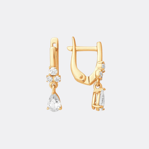 картинка Серьги из серебра 925 пробы от ювелирной компании Арт