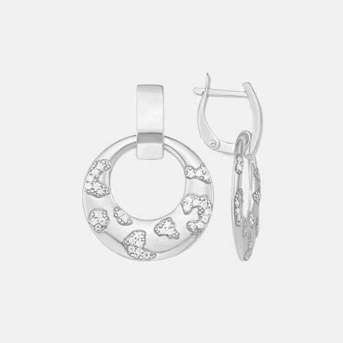 картинка Серьги из серебра 925 пробы от ювелирной компании Арт