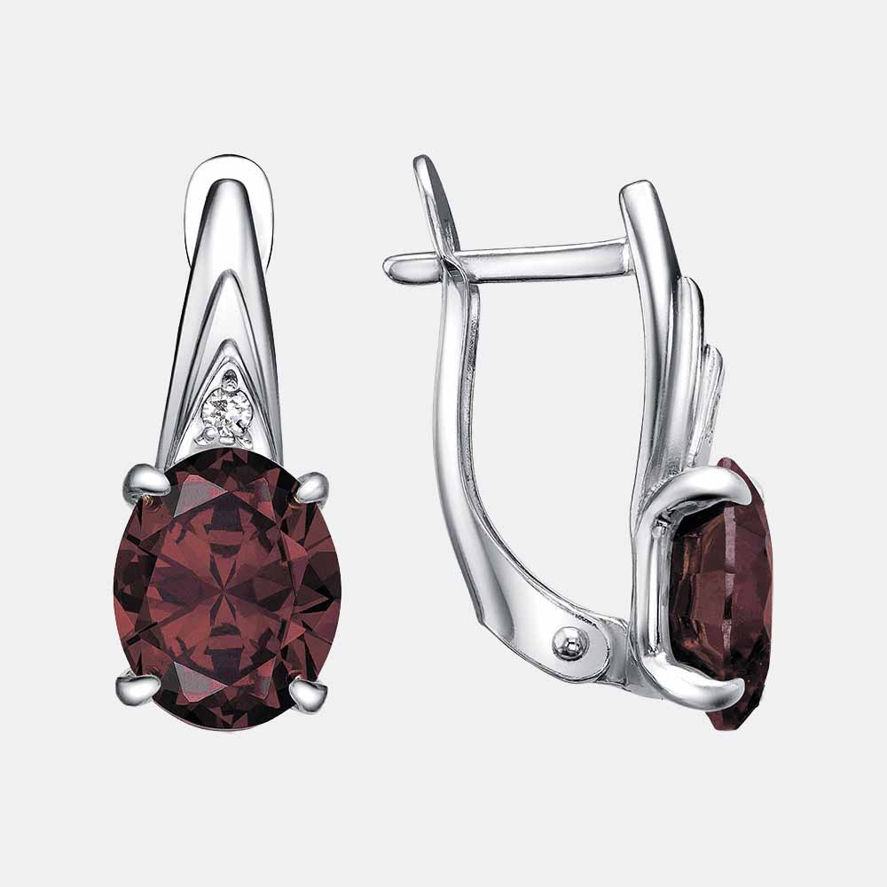 картинка Серьги из серебра 925 пробы от ювелирной компании Арт