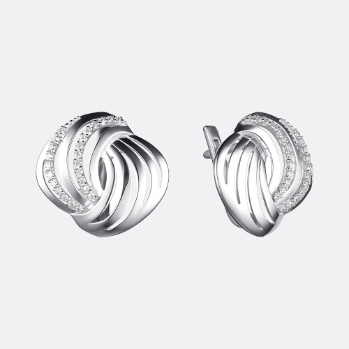 картинка Серьги из серебра 925 пробы от ювелирной компании Арт