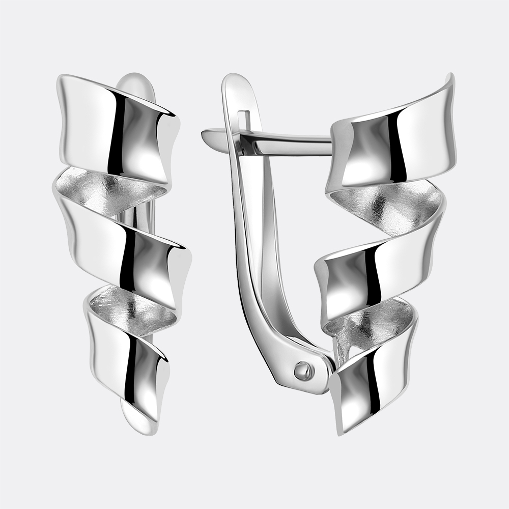 картинка Серьги Ювелирный завод «TALANT» из серебра 925 пробы от ювелирной компании Арт