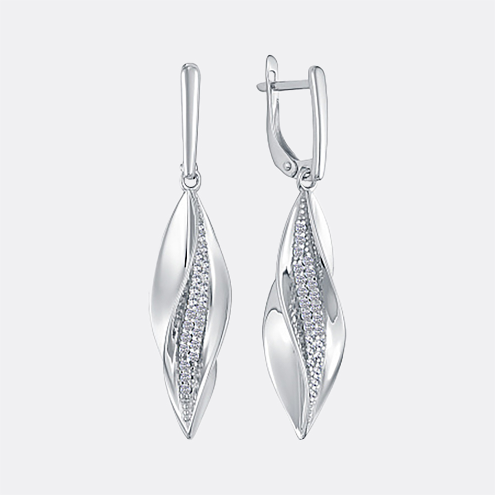 картинка Серьги Вознесенский ювелирный завод из серебра 925 пробы от ювелирной компании Арт