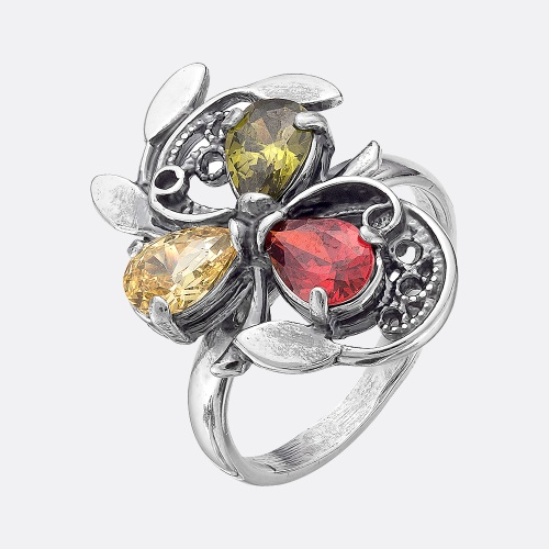 картинка Кольцо Ювелирный завод "КРАСНАЯ ПРЕСНЯ" из серебра 925 пробы от ювелирной компании Арт