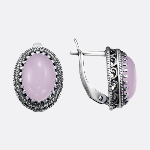 картинка Серьги Ювелирный завод "КРАСНАЯ ПРЕСНЯ" из серебра 925 пробы от ювелирной компании Арт