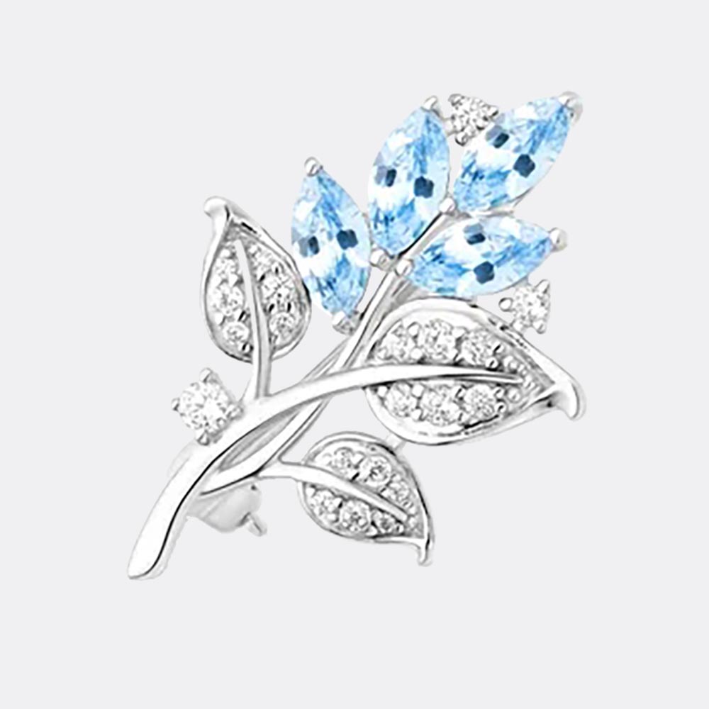 картинка Брошь из серебра 925 пробы от ювелирной компании Арт