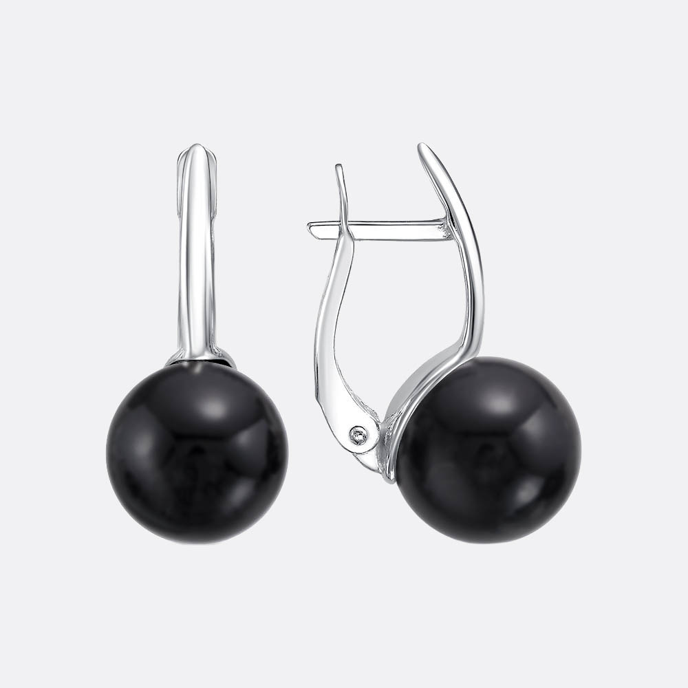 картинка Серьги Ювелирный завод "КРАСНАЯ ПРЕСНЯ" из серебра 925 пробы от ювелирной компании Арт