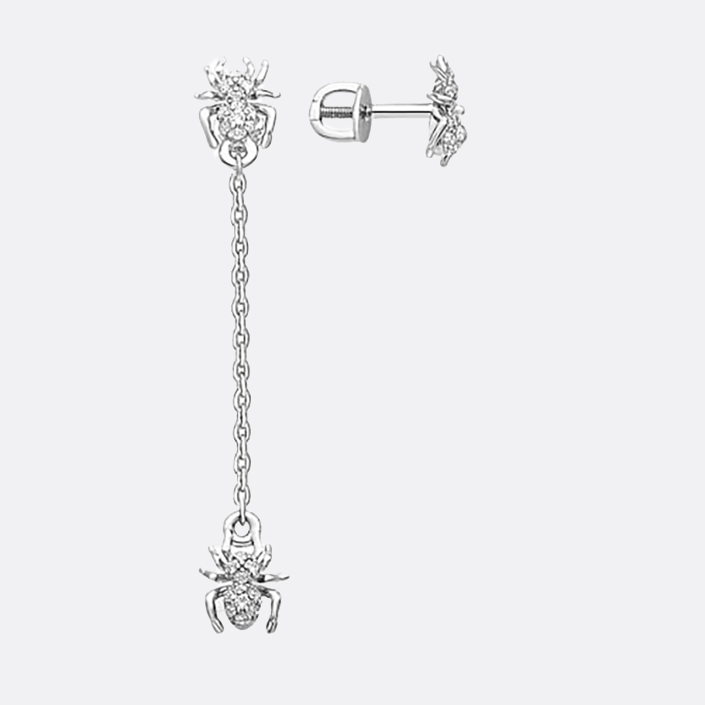 картинка Серьги непарные Завод ювелирных украшений EFREMOV из серебра 925 пробы от ювелирной компании Арт