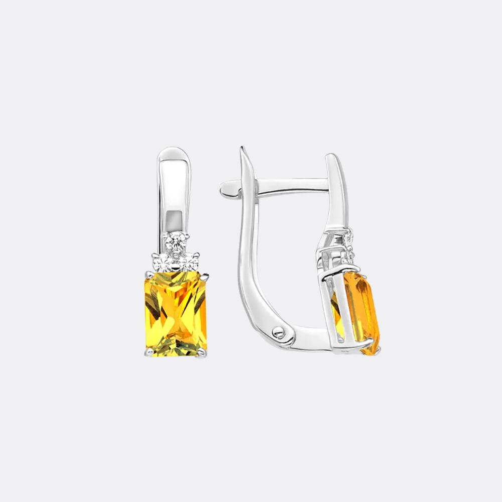 картинка Серьги из серебра 925 пробы от ювелирной компании Арт