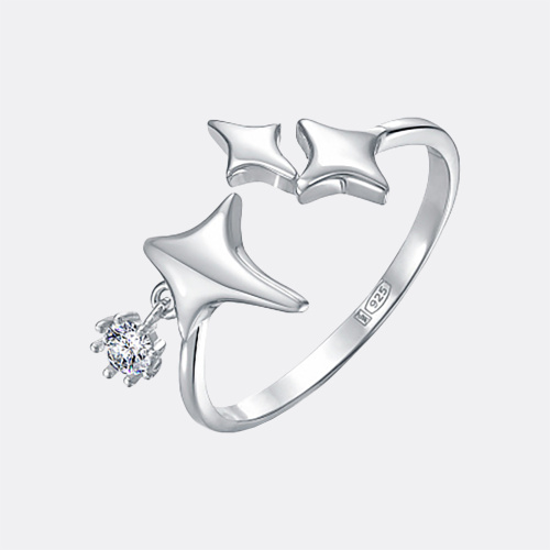 картинка Кольцо Вознесенский ювелирный завод из серебра 925 пробы от ювелирной компании Арт