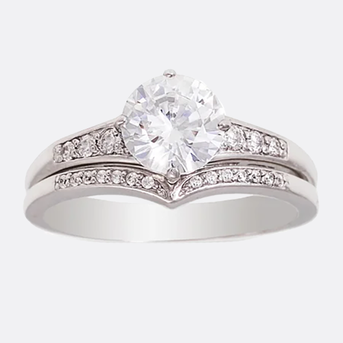 картинка Кольцо Ювелирный дом АВРОРА из серебра 925 пробы от ювелирной компании Арт