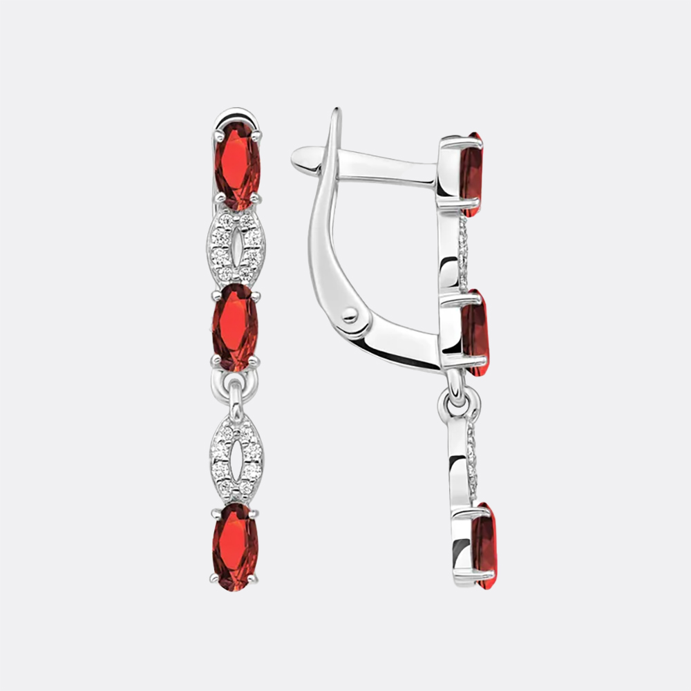 картинка Серьги из серебра 925 пробы от ювелирной компании Арт