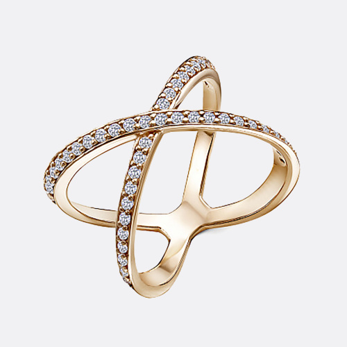 картинка Кольцо Вознесенский ювелирный завод из серебра 925 пробы от ювелирной компании Арт