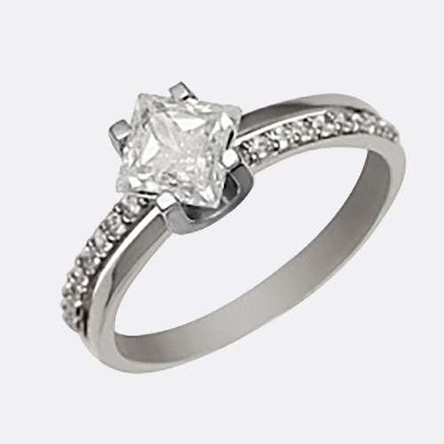 картинка Кольцо Ювелирный дом АВРОРА из серебра 925 пробы от ювелирной компании Арт