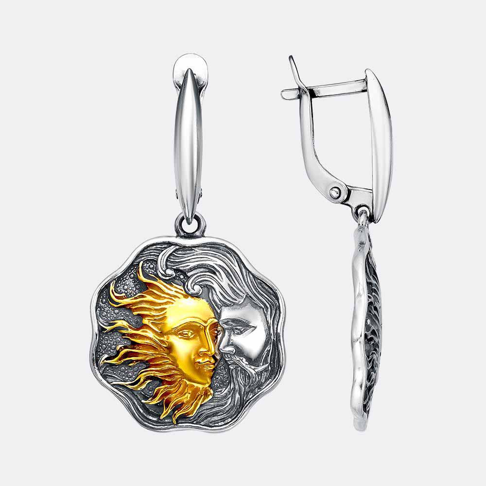 картинка Серьги из серебра 925 пробы от ювелирной компании Арт