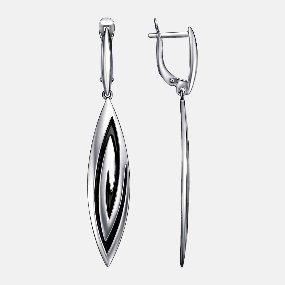 картинка Серьги Ювелирный завод "КРАСНАЯ ПРЕСНЯ" из серебра 925 пробы от ювелирной компании Арт