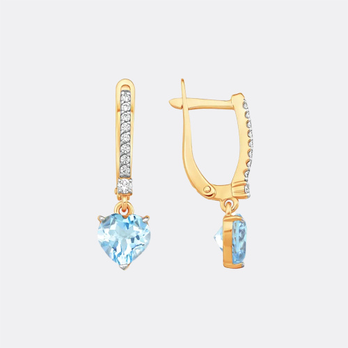 картинка Серьги из серебра 925 пробы от ювелирной компании Арт