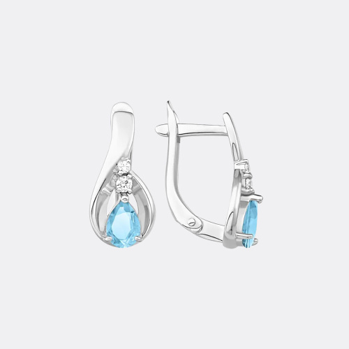 картинка Серьги из серебра 925 пробы от ювелирной компании Арт